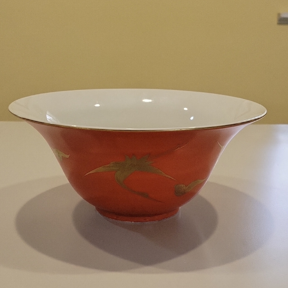 Handpainted Bowl. Made In Japan.